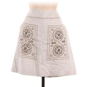 FLOREAT Casual Linen Style Skirt